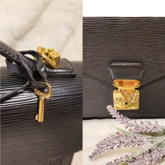 Louis Vuitton Monceau crossbody epi black gold hardware - Picture 2 of 16